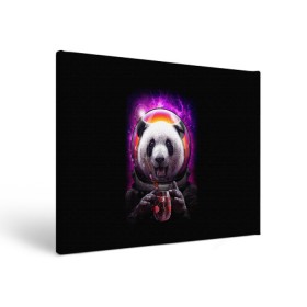 Холст прямоугольный с принтом Panda Cosmonaut в Санкт-Петербурге, 100% ПВХ |  | bear | galaxy | panda | space | star | астронавт | галактика | звезда | космонавт | космос | медведь | панда