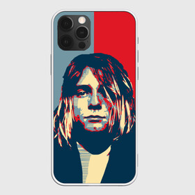 Чехол для iPhone 12 Pro с принтом Kurt Cobain в Санкт-Петербурге, силикон | область печати: задняя сторона чехла, без боковых панелей | curt | hope | kobain | nirvana | кобейн | курт | нирвана