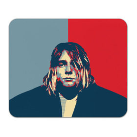 Коврик прямоугольный с принтом Kurt Cobain в Санкт-Петербурге, натуральный каучук | размер 230 х 185 мм; запечатка лицевой стороны | curt | hope | kobain | nirvana | кобейн | курт | нирвана