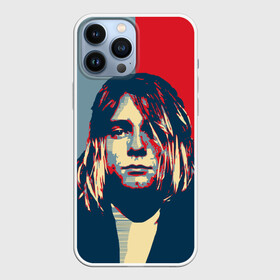 Чехол для iPhone 13 Pro Max с принтом Kurt Cobain в Санкт-Петербурге,  |  | curt | hope | kobain | nirvana | кобейн | курт | нирвана