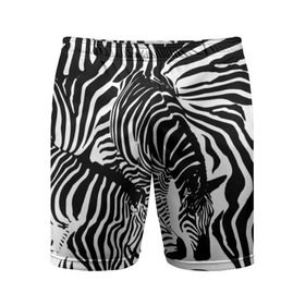 Мужские шорты 3D спортивные с принтом Зебра в Санкт-Петербурге,  |  | дикое | животное | зебра | камуфляж | лошадь | маскировка | полосы | текстура | фон | черно белые