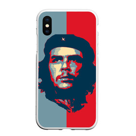 Чехол для iPhone XS Max матовый с принтом Che Guevara в Санкт-Петербурге, Силикон | Область печати: задняя сторона чехла, без боковых панелей | че гевара