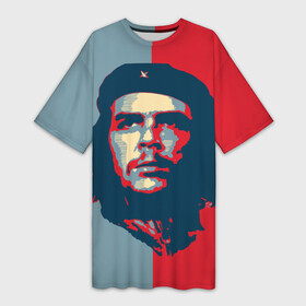 Платье-футболка 3D с принтом Che Guevara в Санкт-Петербурге,  |  | че гевара