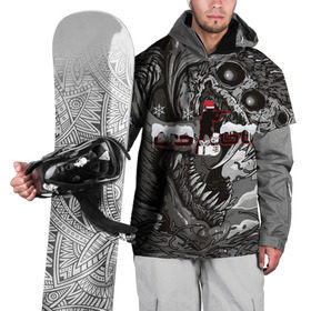 Накидка на куртку 3D с принтом Новогодний cs:go вой в Санкт-Петербурге, 100% полиэстер |  | counter | csgo | hyper beast | strike | гипер | зверь | кс го | ксго | скин