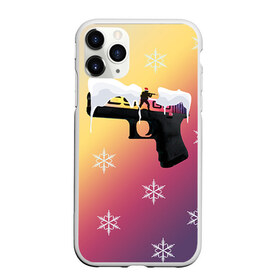 Чехол для iPhone 11 Pro матовый с принтом Новогодний csgo градиент в Санкт-Петербурге, Силикон |  | counter | csgo | strike | кейс | кс го | ксго | скин