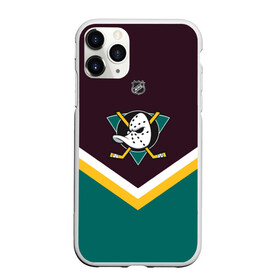 Чехол для iPhone 11 Pro матовый с принтом Anaheim Ducks в Санкт-Петербурге, Силикон |  | america | canada | hockey | nhl | usa | америка | канада | лед | нхл | сша | хоккей