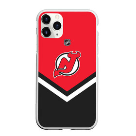 Чехол для iPhone 11 Pro матовый с принтом New Jersey Devils в Санкт-Петербурге, Силикон |  | america | canada | hockey | nhl | usa | америка | девилз | джерси | канада | лед | нхл | нью | сша | хоккей
