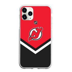 Чехол для iPhone 11 Pro Max матовый с принтом New Jersey Devils в Санкт-Петербурге, Силикон |  | america | canada | hockey | nhl | usa | америка | девилз | джерси | канада | лед | нхл | нью | сша | хоккей