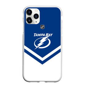 Чехол для iPhone 11 Pro матовый с принтом Tampa Bay Lightning в Санкт-Петербурге, Силикон |  | Тематика изображения на принте: america | canada | hockey | nhl | usa | америка | бэй | канада | лайтнинг | лед | нхл | сша | тампа | хоккей