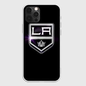 Чехол для iPhone 12 Pro с принтом Los Angeles Kings в Санкт-Петербурге, силикон | область печати: задняя сторона чехла, без боковых панелей | hockey | kings | los angeles | nhl | корона | нхл | хоккеист | хоккей