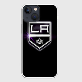 Чехол для iPhone 13 mini с принтом Los Angeles Kings в Санкт-Петербурге,  |  | Тематика изображения на принте: hockey | kings | los angeles | nhl | корона | нхл | хоккеист | хоккей