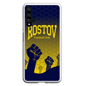 Чехол для Honor 20 с принтом Rostov Football club в Санкт-Петербурге, Силикон | Область печати: задняя сторона чехла, без боковых панелей | Тематика изображения на принте: дону | на | ростов | ростов на дону