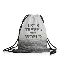Рюкзак-мешок 3D с принтом приключения в Санкт-Петербурге, 100% полиэстер | плотность ткани — 200 г/м2, размер — 35 х 45 см; лямки — толстые шнурки, застежка на шнуровке, без карманов и подкладки | adventure | travel | горы | приключения | путешествия | туризм | экстрим