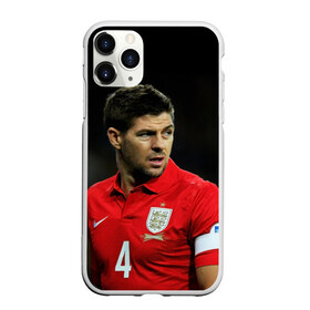 Чехол для iPhone 11 Pro матовый с принтом Steven Gerrard в Санкт-Петербурге, Силикон |  | england national team | premier league | steven gerrard | англия | ливерпуль | стивен джеррард | футбол