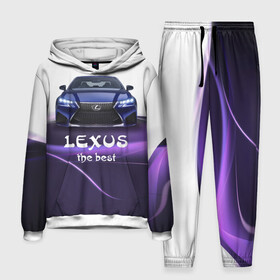 Мужской костюм 3D (с толстовкой) с принтом Lexus the best в Санкт-Петербурге,  |  | Тематика изображения на принте: lexus | авто | автомобиль | водитель | лексус | машина | тачка