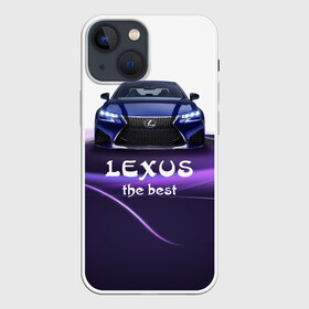 Чехол для iPhone 13 mini с принтом Lexus the best в Санкт-Петербурге,  |  | Тематика изображения на принте: lexus | авто | автомобиль | водитель | лексус | машина | тачка