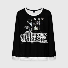 Мужской свитшот 3D с принтом Bring Me The Horizon в Санкт-Петербурге, 100% полиэстер с мягким внутренним слоем | круглый вырез горловины, мягкая резинка на манжетах и поясе, свободная посадка по фигуре | bmth | bring me | bring me the horizon | bring me the horizont | doomed | бринг ми | бринг ми зе | бринг ми зе хоризон