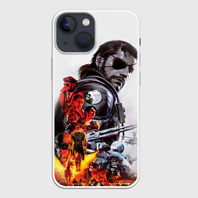 Чехол для iPhone 13 mini с принтом Metal gear solid 2 в Санкт-Петербурге,  |  | metal gear | metal gear solid | игры | метал гир | метал гир солид