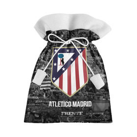 Подарочный 3D мешок с принтом Атлетико Мадрид в Санкт-Петербурге, 100% полиэстер | Размер: 29*39 см | atletico madrid | club | football | spanish | атлетико мадрид | испанский | клуб | футбольный
