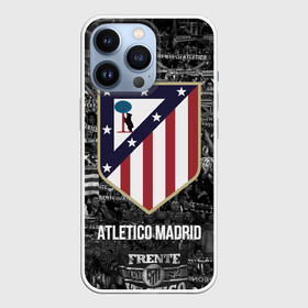 Чехол для iPhone 13 Pro с принтом Атлетико Мадрид в Санкт-Петербурге,  |  | atletico madrid | club | football | spanish | атлетико мадрид | испанский | клуб | футбольный