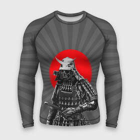 Мужской рашгард 3D с принтом Мертвый самурай в Санкт-Петербурге,  |  | bone | japan | samurai | skelet | skull | warrior | воин | катана | кости | меч | самурай | скелет | череп | япония