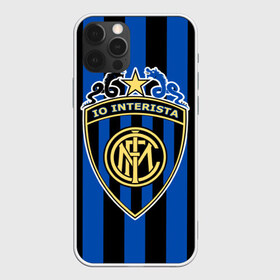 Чехол для iPhone 12 Pro Max с принтом Интер ФК в Санкт-Петербурге, Силикон |  | club | football | internazionale | italian | italy | milano | интер | италия | клуб | милан | футбол