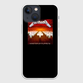 Чехол для iPhone 13 mini с принтом Metallica 2 в Санкт-Петербурге,  |  | hetfield | master | metallica | mustaine | newsted | puppets | trujillo | ulrich | мастейн | металика | металл | металлика | ньюстед | рок | трухильо | ульрих | хэтфилд