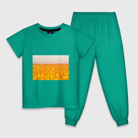 Детская пижама хлопок с принтом Пивная тема в Санкт-Петербурге, 100% хлопок |  брюки и футболка прямого кроя, без карманов, на брюках мягкая резинка на поясе и по низу штанин
 | Тематика изображения на принте: пена | прикол | пузырьки