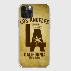Чехол для iPhone 12 Pro Max с принтом Лос-Анджелес в Санкт-Петербурге, Силикон |  | Тематика изображения на принте: america | beach | california state | los angeles | palm trees | sea | states | united | usa | америки | калифорния | лос анджелес | море | пальмы | пляж | соединенные | сша | штат | штаты