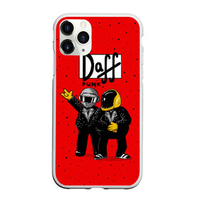 Чехол для iPhone 11 Pro матовый с принтом Daff Punk в Санкт-Петербурге, Силикон |  | donut | homer | music | simpson | барт | гомер | музыка | пончик | симпсон