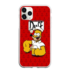 Чехол для iPhone 11 Pro Max матовый с принтом Duff Beer в Санкт-Петербурге, Силикон |  | bart | donut | griffin | homer | popeye | simpson | барт | гомер | гриффин | капитан | моряк | симпсон | стьюи | якорь