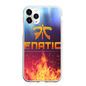 Чехол для iPhone 11 Pro Max матовый с принтом Fnatic Team в Санкт-Петербурге, Силикон |  | Тематика изображения на принте: best team | fnatic | team