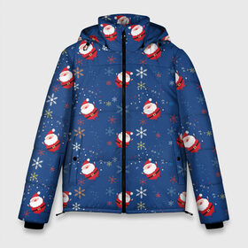 Мужская зимняя куртка 3D с принтом Рождество в Санкт-Петербурге, верх — 100% полиэстер; подкладка — 100% полиэстер; утеплитель — 100% полиэстер | длина ниже бедра, свободный силуэт Оверсайз. Есть воротник-стойка, отстегивающийся капюшон и ветрозащитная планка. 

Боковые карманы с листочкой на кнопках и внутренний карман на молнии. | gifts | happy new year 2017 santa claus | santa | snow | snowman | winter | дед мороз | зима | подарки | с новым годом 2017 | санта | снег | снеговик