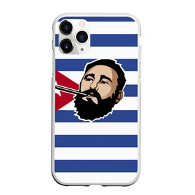 Чехол для iPhone 11 Pro Max матовый с принтом Fidel Castro в Санкт-Петербурге, Силикон |  | castro | che | fidel | guevara | гевара | кастро | фидель | че