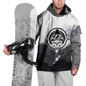 Накидка на куртку 3D с принтом Snowboarding в Санкт-Петербурге, 100% полиэстер |  | extreme | snowboarding | sport | winter | горы | движение | приключения | снег | сноуборд | спорт | экстрим