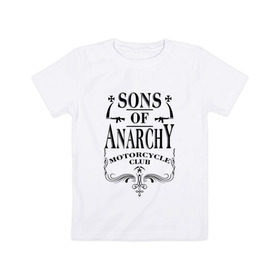 Детская футболка хлопок с принтом Сыны Анархии Whiskey в Санкт-Петербурге, 100% хлопок | круглый вырез горловины, полуприлегающий силуэт, длина до линии бедер | sons of anarchy | джекс | мотоциклы | сериал | сыны анархии