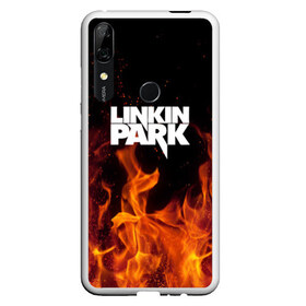 Чехол для Honor P Smart Z с принтом Linkin park в Санкт-Петербурге, Силикон | Область печати: задняя сторона чехла, без боковых панелей | rok | линкин | музыка | парк | рок