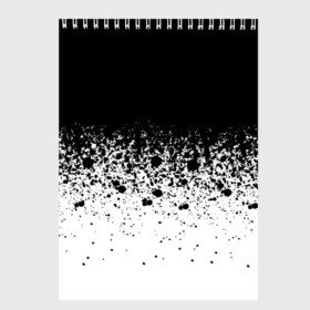 Скетчбук с принтом необычный дизайн в Санкт-Петербурге, 100% бумага
 | 48 листов, плотность листов — 100 г/м2, плотность картонной обложки — 250 г/м2. Листы скреплены сверху удобной пружинной спиралью | белая | необычная | черно