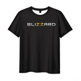 Мужская футболка 3D с принтом Blizzard не такой в Санкт-Петербурге, 100% полиэфир | прямой крой, круглый вырез горловины, длина до линии бедер | Тематика изображения на принте: 