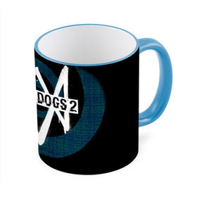 Кружка 3D с принтом Watch Dogs 2 в Санкт-Петербурге, керамика | ёмкость 330 мл | Тематика изображения на принте: dogs | ubisoft | watch | watchdogs | псы | сторожевые | хакер