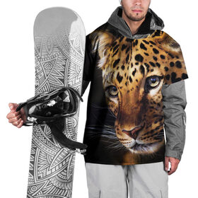 Накидка на куртку 3D с принтом Леопард в Санкт-Петербурге, 100% полиэстер |  | Тематика изображения на принте: animal | leopard | look | predator | spotted | wild | взгляд | дикий | животное | леопард | пятнистый | хищник