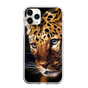 Чехол для iPhone 11 Pro матовый с принтом Леопард в Санкт-Петербурге, Силикон |  | animal | leopard | look | predator | spotted | wild | взгляд | дикий | животное | леопард | пятнистый | хищник