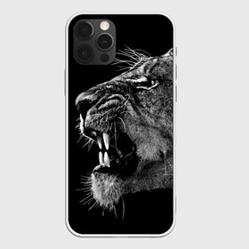 Чехол для iPhone 12 Pro Max с принтом Львица в Санкт-Петербурге, Силикон |  | animal | fangs | head | lion | lioness | predator | teeth | wild | голова | дикая | животное | клыки | лев | львица | оскал | хищник
