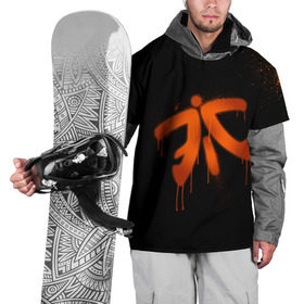 Накидка на куртку 3D с принтом cs:go - Fnatic (Black collection) в Санкт-Петербурге, 100% полиэстер |  | 0x000000123 | cs | csgo | fnatic | кс | ксго | фнатик
