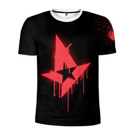 Мужская футболка 3D спортивная с принтом cs:go - Astralis (Black collection) в Санкт-Петербурге, 100% полиэстер с улучшенными характеристиками | приталенный силуэт, круглая горловина, широкие плечи, сужается к линии бедра | Тематика изображения на принте: 0x000000123 | astralis | cs | csgo | астралис | кс | ксго