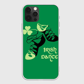 Чехол для iPhone 12 Pro Max с принтом Ireland Irish dance в Санкт-Петербурге, Силикон |  | background | black | clover | dance | green | ireland | irish | petal | soft shoes | зеленый | ирландия | ирландский | клевер | лепесток | мягкая | обувь | танец | фон | черная