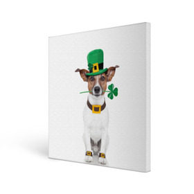 Холст квадратный с принтом Ирландия в Санкт-Петербурге, 100% ПВХ |  | animal | breed | clover | dog | folk | fun | funny | hat | hero | ireland | irish | saint patrick | герой | животное | ирландия | ирландский | клевер | народный | порода | прикол | святой патрик | собака | шляпа | шутка