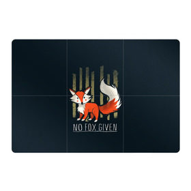 Магнитный плакат 3Х2 с принтом No Fox Given в Санкт-Петербурге, Полимерный материал с магнитным слоем | 6 деталей размером 9*9 см | animal | beast | fox | heart | love | orange | животное | зверь | лис | лиса | личиска | любовь | рыжая | сердце