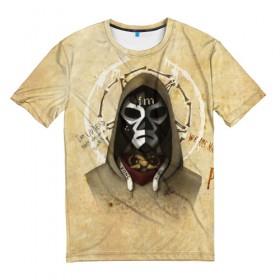 Мужская футболка 3D с принтом Hollywood Undead в Санкт-Петербурге, 100% полиэфир | прямой крой, круглый вырез горловины, длина до линии бедер | Тематика изображения на принте: 