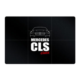 Магнитный плакат 3Х2 с принтом Mercedes CLS Class в Санкт-Петербурге, Полимерный материал с магнитным слоем | 6 деталей размером 9*9 см | mercedes benz | mercedes cls 63 amg | авто | автомобиль | машина | мерседес | тачка